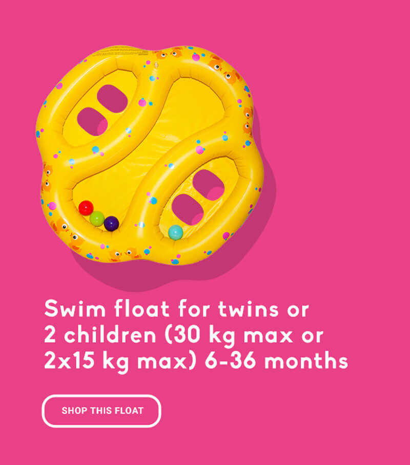 Twin Swim Float - Duo Float - Double Float - Tweeling Zwemband - TwinSwimFloat